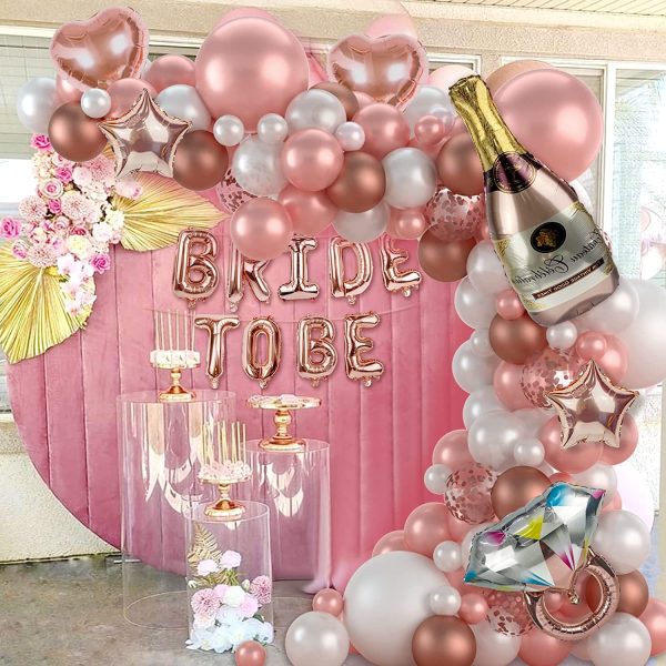 Hen Party Balloon Arch Kit with Slogans - 120 Balloons - Image 5