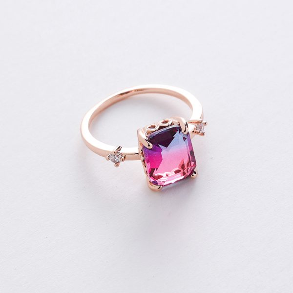 Korean style new style micro-inlaid crystal Zircon ring sweet French elegant flowers ring online influencer pop ornament - Image 13