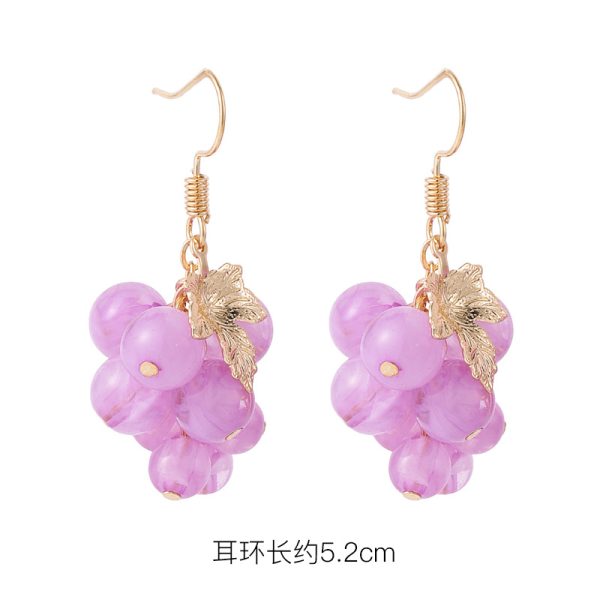 925 silver pin earrings 2023 new trendy purple simple and fresh stud earrings Korean style hot selling flowers earrings - Image 15