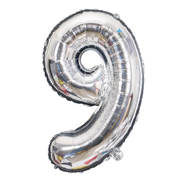 Wedding celebration wedding room decoration balloon 32-inch large number balloon birthday banquet party decorative aluminum foil balloon - Image 24