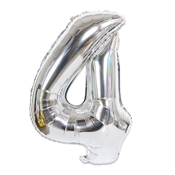 90cm large digital aluminum balloon 40 inch gold silver rose gold birthday aluminum foil helium balloon wholesale - Image 47