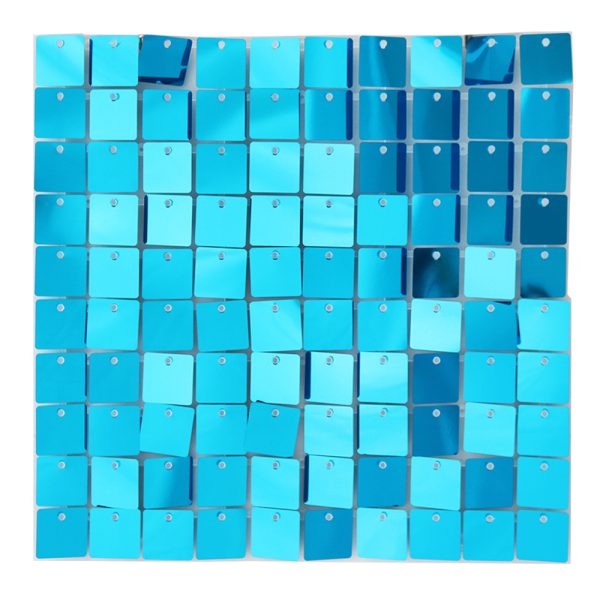 Pneumatic plate pneumatic buckle plate birthday party background wall transparent grid snap-on type baseplate-free installation - Image 13