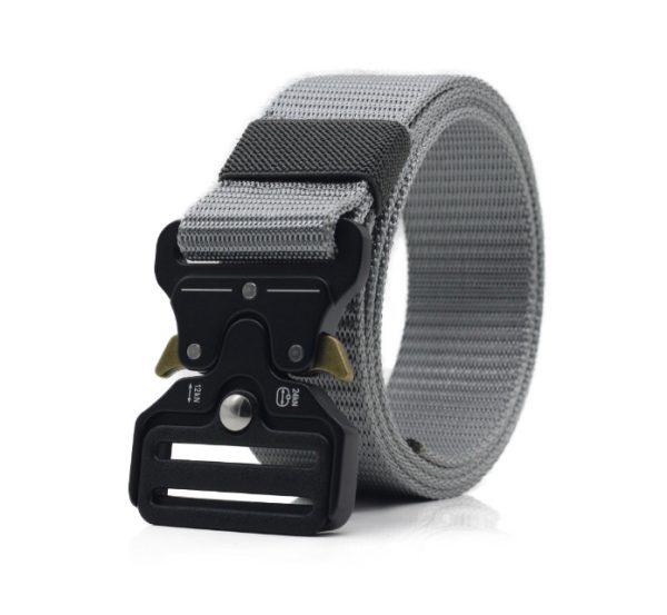 Cobra tactical configuration nylon waistband men's zinc alloy buckle belt overalls personalized fashion belt - Image 5