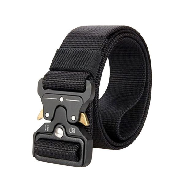 Cobra tactical configuration nylon waistband men's zinc alloy buckle belt overalls personalized fashion belt