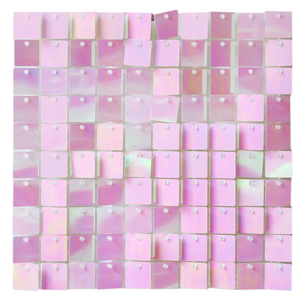 Pneumatic plate pneumatic buckle plate birthday party background wall transparent grid snap-on type baseplate-free installation - Image 24