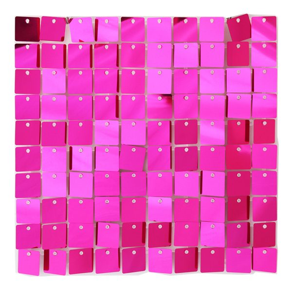 Pneumatic plate pneumatic buckle plate birthday party background wall transparent grid snap-on type baseplate-free installation - Image 5